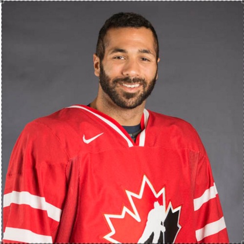 Kieran Block in his Team Canada jersey